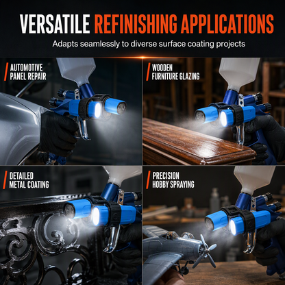 ⏳Time-Limited Special⏰Lightweight Spray Gun – LED Aiming, Even Finish, Multi-scene 🎨