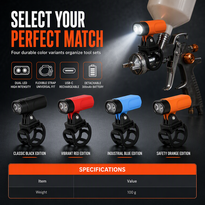 ⏳Time-Limited Special⏰Lightweight Spray Gun – LED Aiming, Even Finish, Multi-scene 🎨