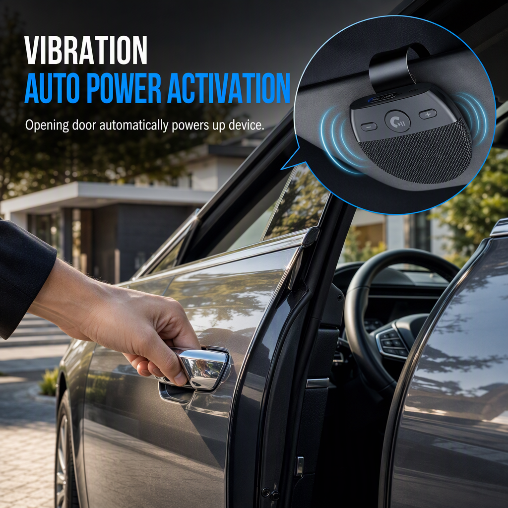 🚗 Limited-Time Discount ✨ SP11 Sun Visor Bluetooth Speakerphone — Hands-Free Calls 📞