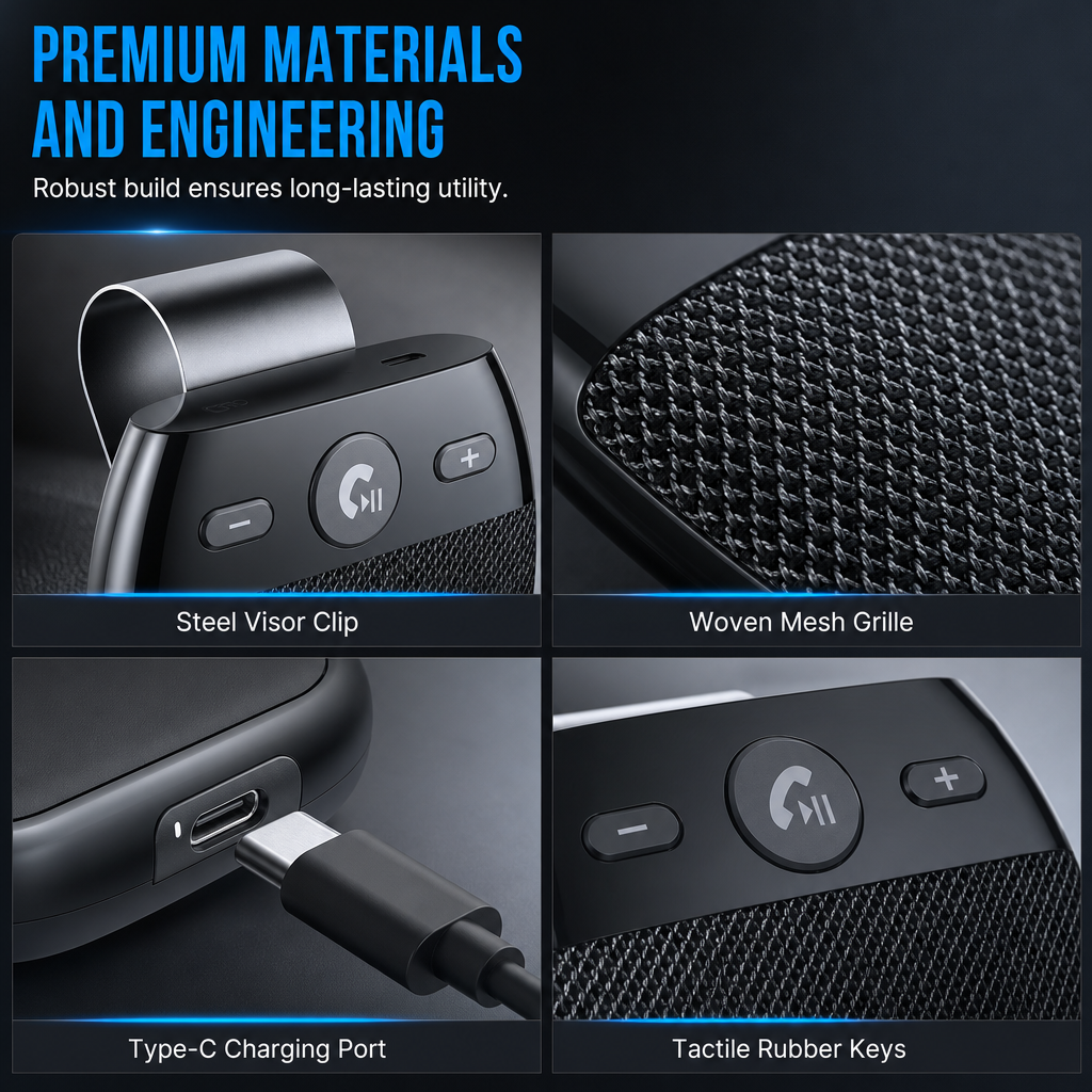 🚗 Limited-Time Discount ✨ SP11 Sun Visor Bluetooth Speakerphone — Hands-Free Calls 📞