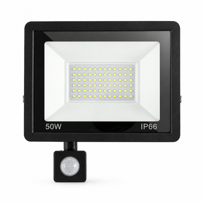 📢📢 30% OFF! 50W Outdoor LED Floodlight – PIR Motion Sensor & IP66 Weatherproof Design for Yards and Entryways 🏠✨