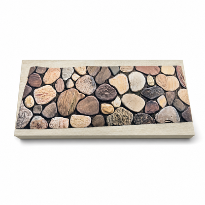 📢📢LIMITED 30% OFF !! ⏰Cobblestone Pattern Diatomite Stair Tread Mat Water Absorbent Non Slip Trimmable Step Rug Easy to Clean