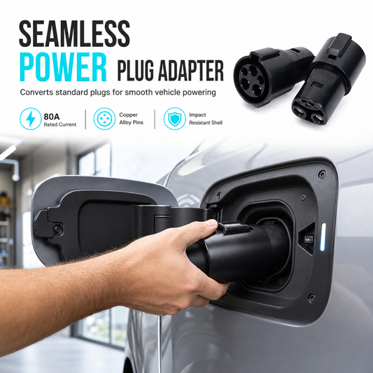 🔥40% OFF!!📢🔌 J1772 to NACS EV Adapter – Unlock Thousands of Level 1 & 2 Charging Stations for Your Tesla or NACS Vehicle, UL-Certified & Glovebox-Ready ✨