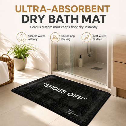 📢📢30% OFF !! ⏰Non-Slip Water Absorbent Bathroom Mat