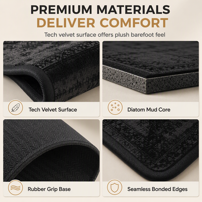 📢📢30% OFF !! ⏰Non-Slip Water Absorbent Bathroom Mat