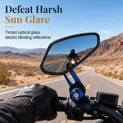 📢📢50% OFF !! ⏰Motorcycle Handlebar End Rear View Mirror Side Mirror Compatible with 150NK 250NK NK400 650NK ST Baboon