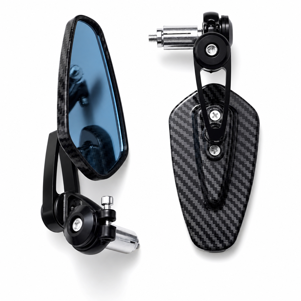 📢📢50% OFF !! ⏰Motorcycle Handlebar End Rear View Mirror Side Mirror Compatible with 150NK 250NK NK400 650NK ST Baboon