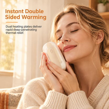 🔥50% OFF! ✨ 🧲Portable 2-in-1 Magnetic Split Hand Warmer Large Capacity Adjustable Temperature Pocket Warmer for Outdoor Use🔋