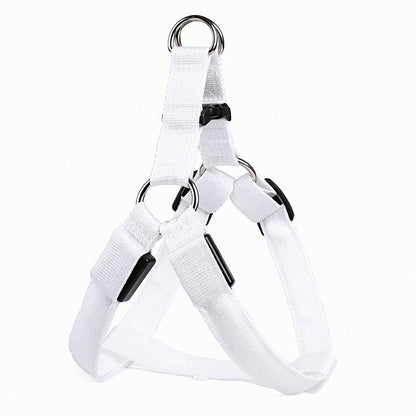 Adjustable LED Dog Harness Luminous Flashing Pet Chest Strap